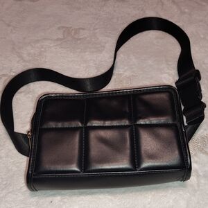Amanda Uprichard Black Quilted Phanny Pack